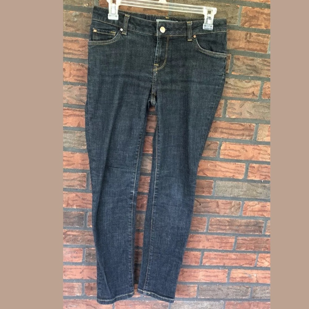 Zara Dark Blue Jeans Stretch Denim Size 6